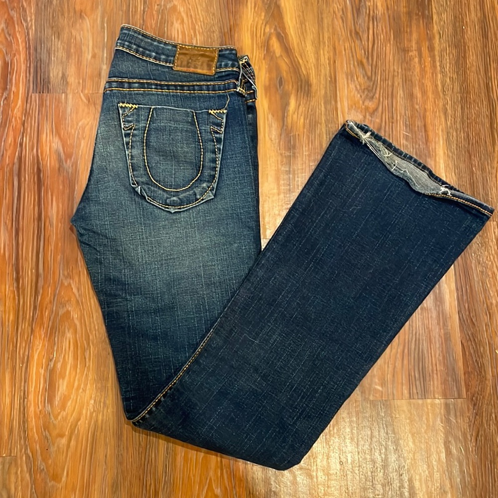 True Religion Flare Leg Jeans